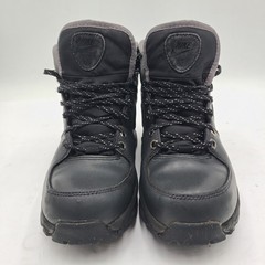 B24 Nike Manoa Leather GS Casual Boots Black Size US 5Y BQ5372-001