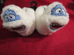 Bumble Abominable Snowman Slippers Rudolph The Red Nosed Reindeer Youth Size 4