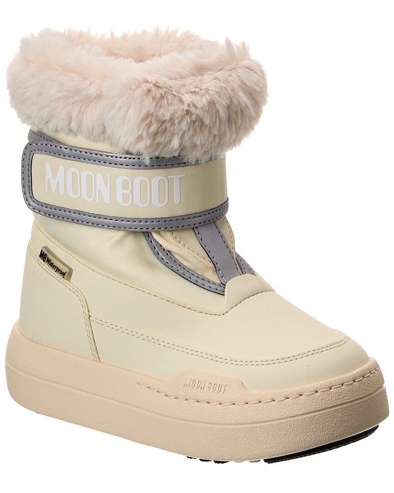 Moon Boot® Jr Park Strap Boot White 27