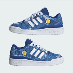 Adidas x The Simpson’s Bart Blue Tie dyed 3 Stripe Tenis Sneaker, Youth 2