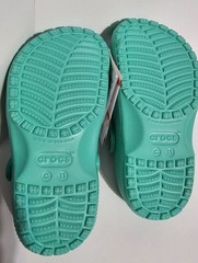 Crocs Classic Clog – Pre-School Size 11c – Light Green Turquoise Color-way (New)