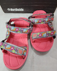 Northside Unisex Kids Seaview Sport Sandals, Gray Coral , Size 3