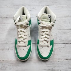 Sz 5.5Y(Wo 7) NIKE Dunk High GS Phantom Sail Stadium Green DB2179 002 No Lid