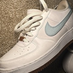 Off-White (Inspired) Air Force 1 Low – Indigo and Cork custom colorway – 6.5Y