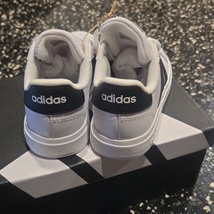 adidas Grand Court 2.0 K Unisex Kids Athletic Sneaker White/Black US 11K GW6511