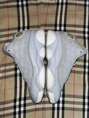 Nike Air Jordan 13 Retro GS 2017 Wolf Grey Pink White Deadly 439669-018 Size 3Y