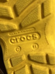 Crocs Yellow Kids Handle It Pull-On Rain Boots Childrens Kids Size 11 C11