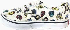 Limited Edition Kid’s Vans x Marvel Avengers Unisex Sneakers in White Multicolor