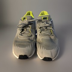Nike Star Runner (GS) Running Shoes Sz 7Y Kids Women Sz 8 Gray/Green