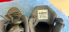 Jordan Flight Origin 3 Mid-Top Leather Lace-Up Gray Kids 6Y 705160-001