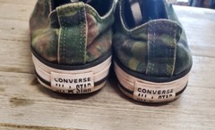 Juniors Converse All Star Camouflage Sneakers Size 3