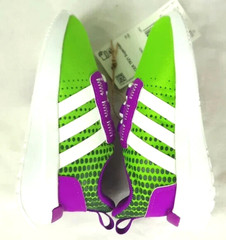 Adidas Kid Racer T21 Marvel Superhero I Toddler Shoes Size 5.5 K Green Purple