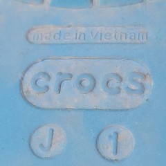 CROCS Crocband Unisex Clogs Blue White Pokemon Jibbitz Eeve Naruto Anime Size J1