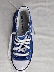 Converse All Star Chuck Taylor Skydiver Blue Unisex High Tops – US Size 2 Youth