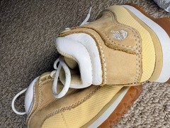 Toddler Timberland Boots Size 5 Wheat Nubuck Leather Lace Up Shoes