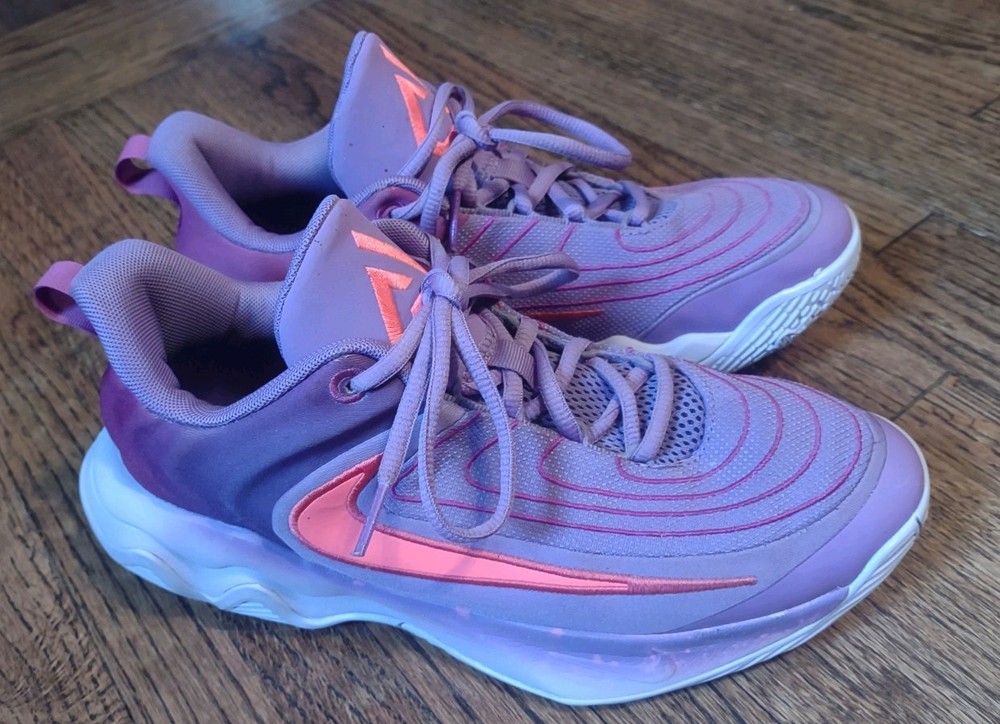 Nike Giannis Immortality 4 GS Purple Pink Black Raspberry FZ6734-500 Size 6Y