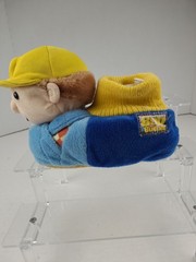 Bob the Builder Boy’s Slippers Size 7-8 Buster Brown Vintage Cartoon TV Y2k