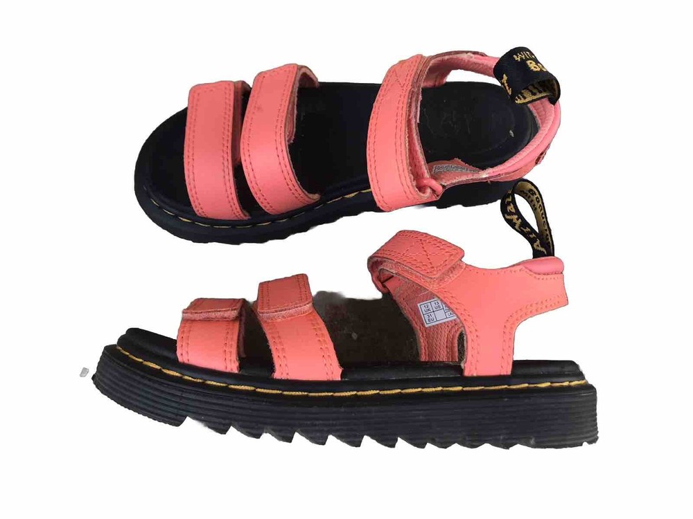 Dr. Martens Klaire Y Gladiator Sandals Size 13 Coral