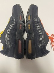 Nike Air Max 95 Sneakers Black/Yellow/Orange/Purple/Blue AT8505-001 US 6
