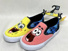 SPONGEBOB SquarePants & Patrick Kids Slip On Fleece Sneakers