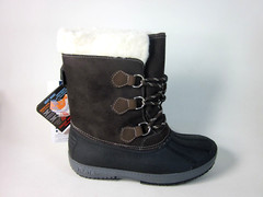 PAJAR BIG KIDS MARCEL WINTER SNOW BOOT,BROWN,US YOUTH SZ 4,EUR 36,NEW