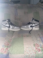 Nike Air Jordan 1 Retro High OG Shoes „Elephant Print“ FD1437-052 GS Sz 6