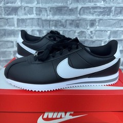 Nike Cortez GS Black White Cool Grey DM0950-001 Youth Size 7Y / Womens 8.5 New