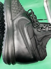 Nike Lunar Air Force 1 Duckboot Black Gum Winterized US Size 9.5Y