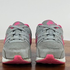 Little Kids Nike Air Max Command Flex Gray Athletic Shoes Sneakers Size 8 C GUC