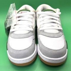 Jordan Air Jordan 4 RM GS Size 4Y (5.5W) White/Green/Gray Sneakers FQ7938-103.
