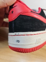 NIKE AIR FORCE 1 ‚VALENTINES‘ 2011 314219-112 US 5.5Y Good Shape
