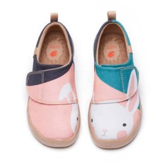 Kid Size UIN Slip On Shoes Canvas Comfortable Loafers „Good Rabbit“