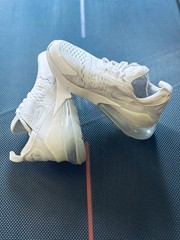 Nike Air Max 270 Low White Silver size US 4Y