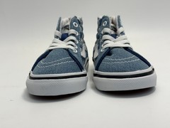 Vans Sk8-Hi Zip Denim Navy / True White Toddler Size 5.5 Shoes VN0A4BV1NWD