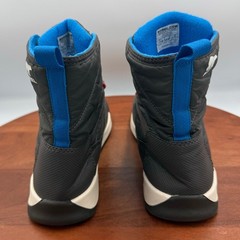 Sorel Whitney II Youth Waterproof Winter Snow Boots Size 5 Black Blue Insulated