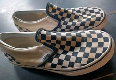 Size 3.5 – VANS Asher Checkerboard