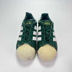 Adidas Superstar Collegiate Green Cloud White Athletic Lifestyle Shoes Youth 5