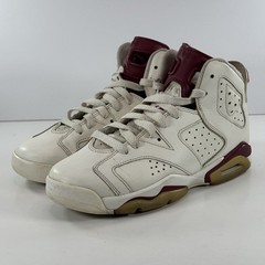Nike Jordan 6 Retro OG 2015 Mid Maroon Basketball Shoe GS Size 5 836342-115