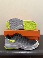 NIB Little Kid Nike Air Max Invigor Trainers Green Volt Grey 749573 002
