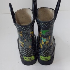 Western Chief’s Unisex Tractor Zone Print Rubber Rain Mud Boots Size 5/6