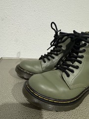 Dr Martens Olive Green 1460 J Boots Junior Kids US 1 / UK 13 / EU 32 – AW004