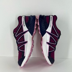 Salomon Speedcross Junior Trail Running Shoes Kids 4 Hiking Quicklace Pink Plum