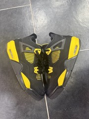 Size 6Y – Air Jordan 4 Retro 2023 GS Mid Thunder Black Yellow 408452017