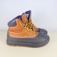 Nike ACG Woodside 2 High GS British Tan Brown Duck Boots 415077-200 Size 4Y