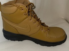 Nike Manoa LTR Boots Shoes (PS) School Kids Youth Size 4Y BQ5373-700