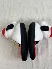 Peanuts SNOOPY Christmas 3D Scuff Plush Sleep Time Slippers Sz 13/1 little kid