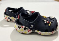 Crocs Disney Mickey Mouse Toddler Size C-7 Black Kids