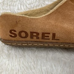 Sorel Slipper Lanner Ridge II Shoes Youth Girls Boys Size 6 Suede Camel Brown
