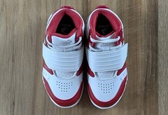 Shaq Devastator Little Kids Toddlers Unisex High Top Sneakers Red White Sz 8