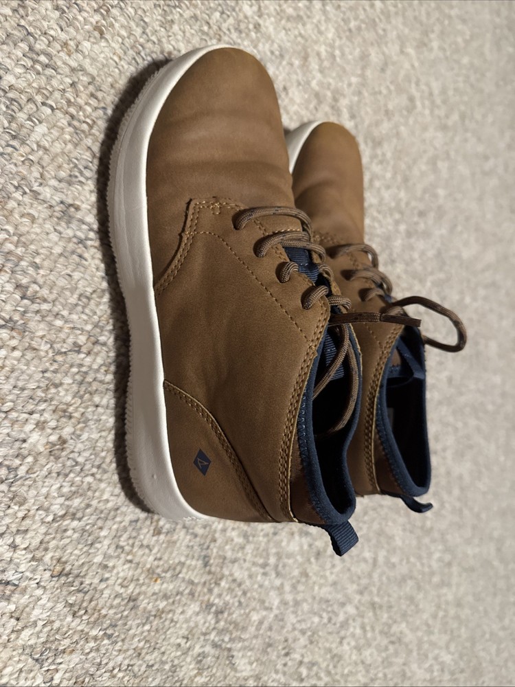 Sperry Big Kids Coastal Break Medium Beige Chukka Boots Size 3M